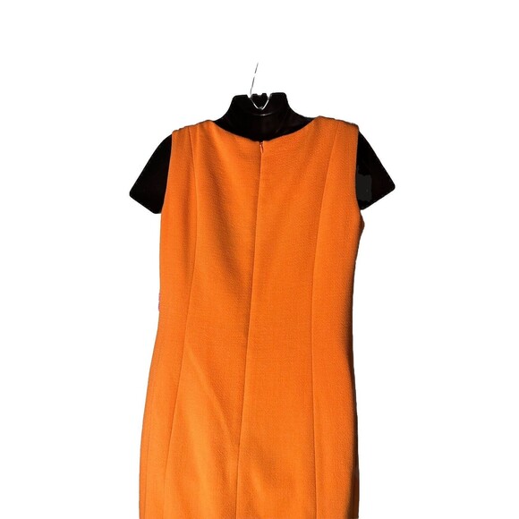 tom and linda platt dress Maderine Size 8 Shift Dress Lined NWT Front Slit - Picture 12 of 12